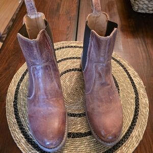 Bed Stu Nandi Chelsea Brown Ankle Boots